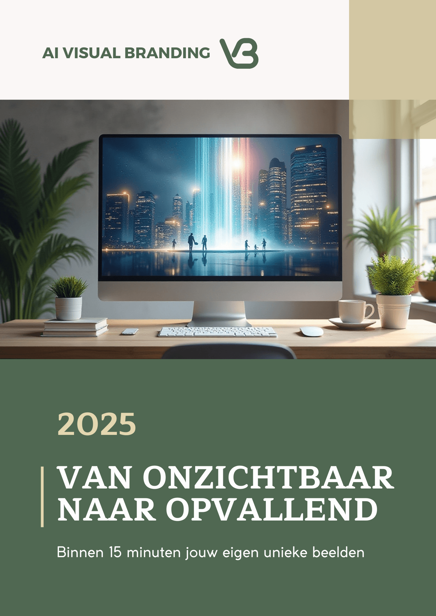 Marketing Guide PDF Cover van de gratis marketing gids van AI Visual Branding