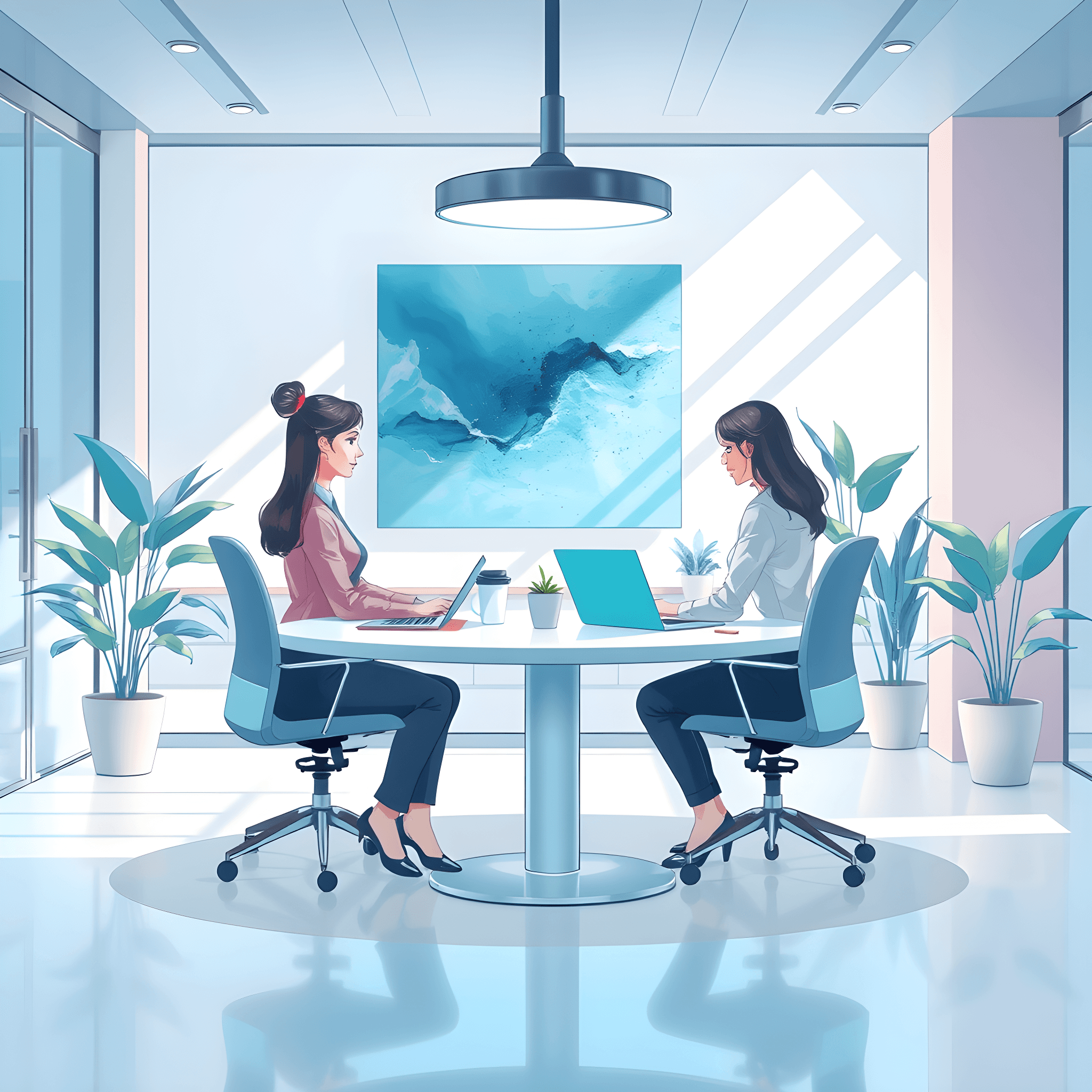 Voorbeeld van een AI Visual Branding afbeelding met consistente merkuitstraling