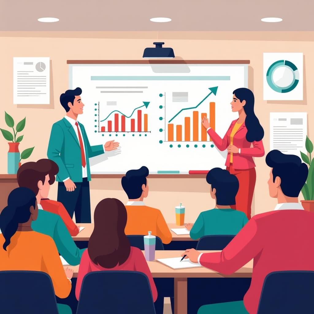 Voorbeeld van Digitale Illustratie stijl