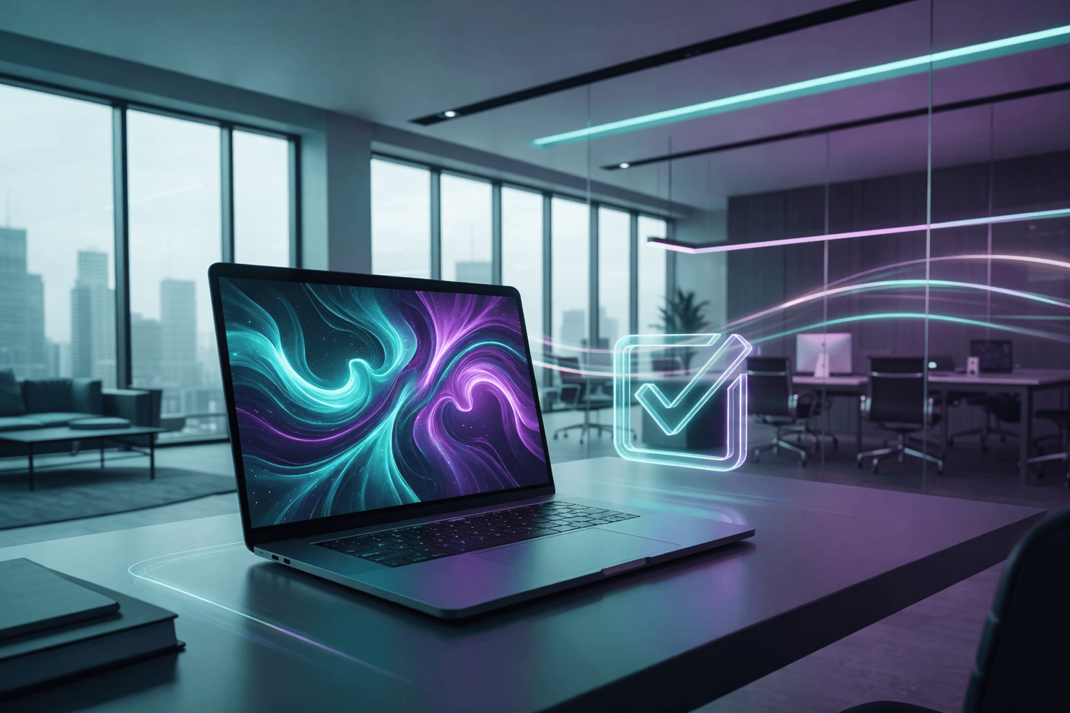 Illustratie over rechten en licenties voor AI-beelden (AI Visual Branding)