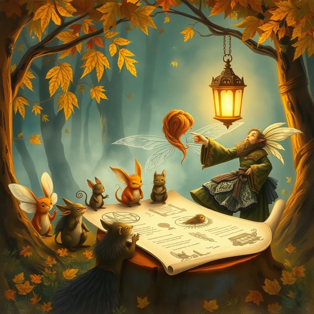 Voorbeeld van Herfst Sprookjes stijl
